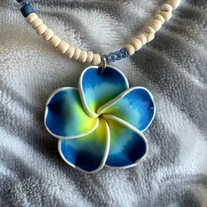 Hawaiian flower necklace